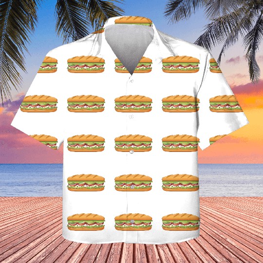 Subway Sandwich Design Kids Hawaiians