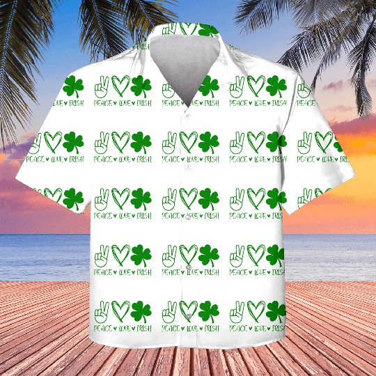 Irish Pace Love Clover Kids Hawaiians