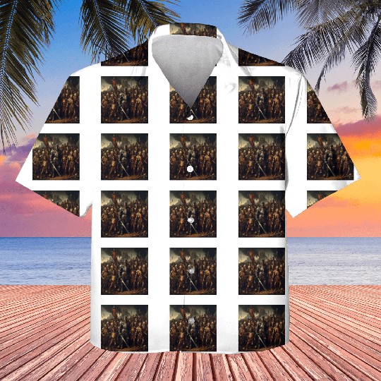 Undead Zombie Horde 10 Kids Hawaiians