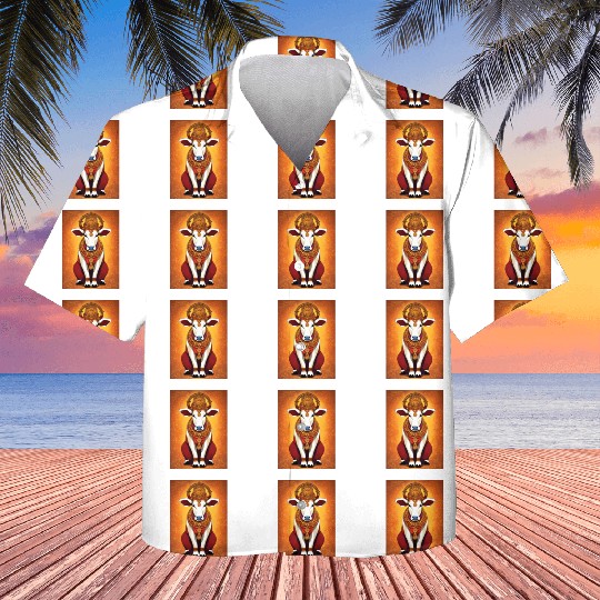 hindu cow goddes art Kids Hawaiians