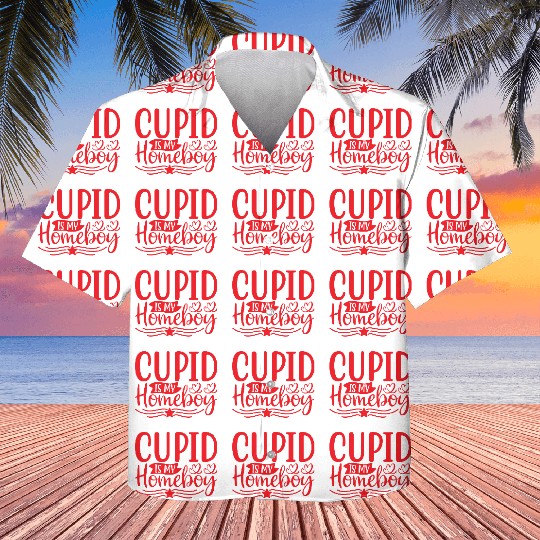 Cupid is My Homeboy Kids Hawaiians