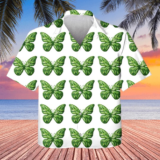 Verdant Leafwing Monarch Butterfly Kids Hawaiians