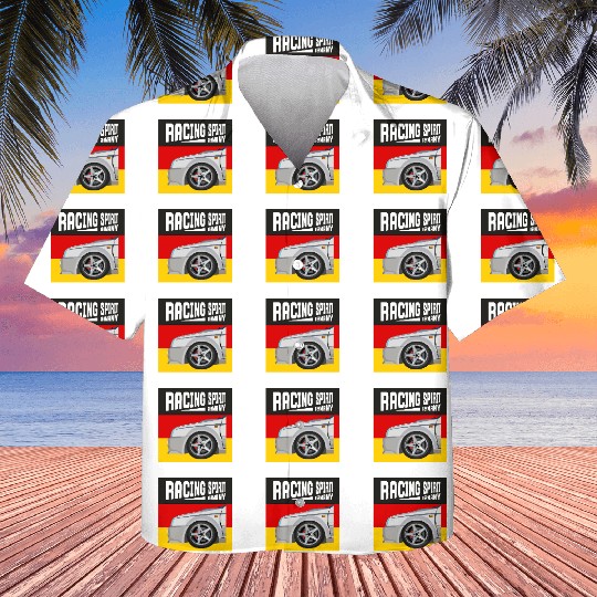 Racing Car Hood of Spirit Racing Germany Kids Hawaiians