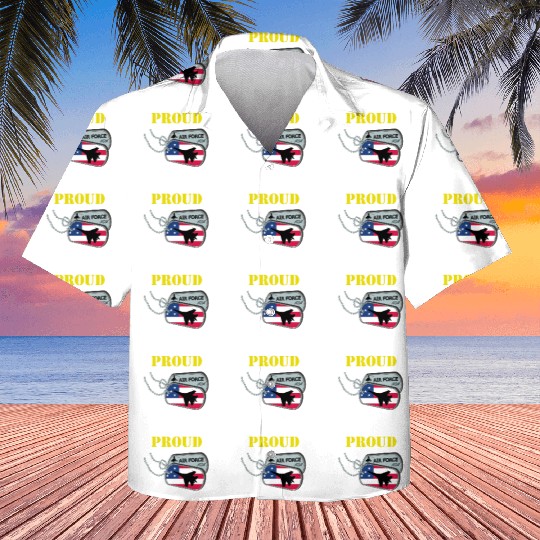 Proud Air Force Mom Kids Hawaiians