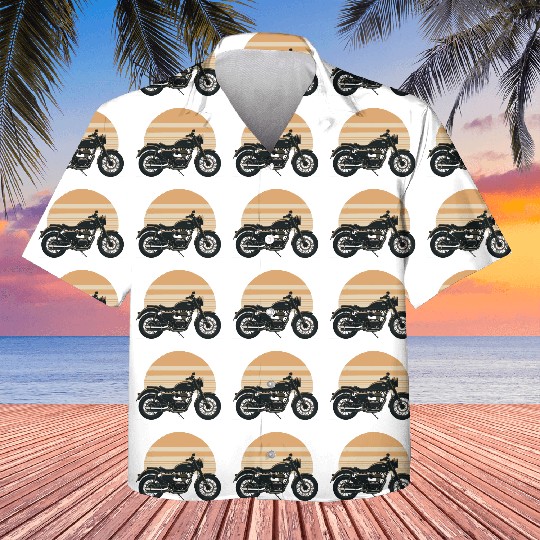 A classic motorcycle Kids Hawaiians