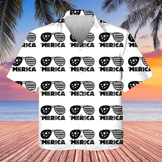 USA vintage merica Kids Hawaiians