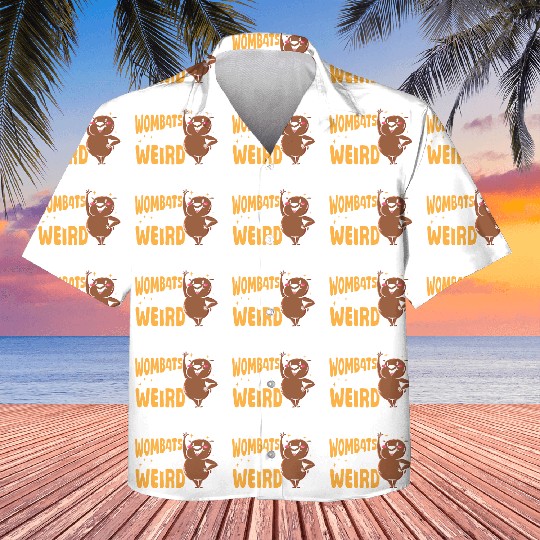 Wombats Are Weird Wombat Merch Kids Hawaiians