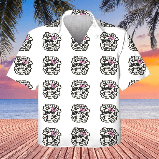 Badass Mother Skull LIKE US ON FACEBOOK # Kids Hawaiians