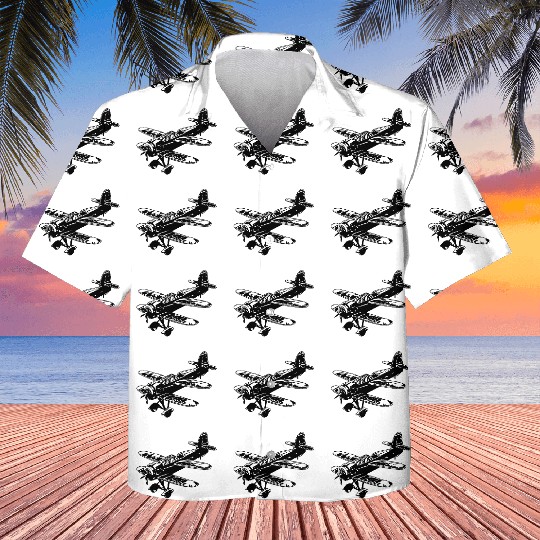 Propeller Aircraft Graphic Kids Hawaiians