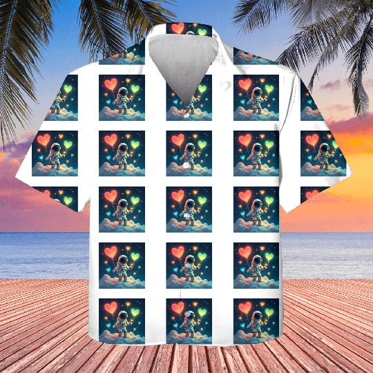 Astronauts are full of love Kids Hawaiians