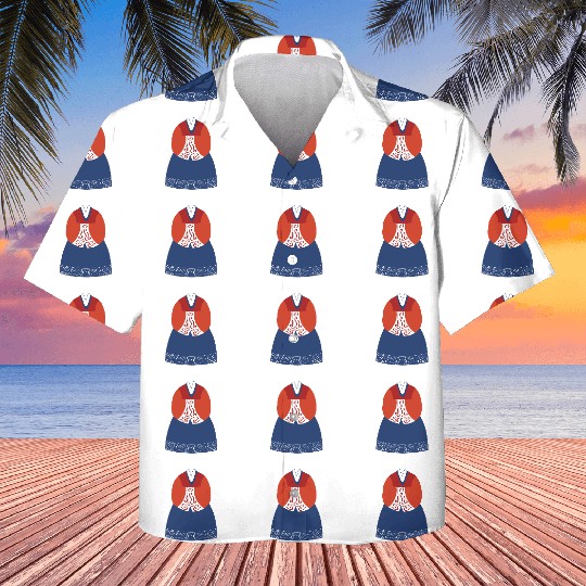 Luxury Korean Hanbok Kids Hawaiians