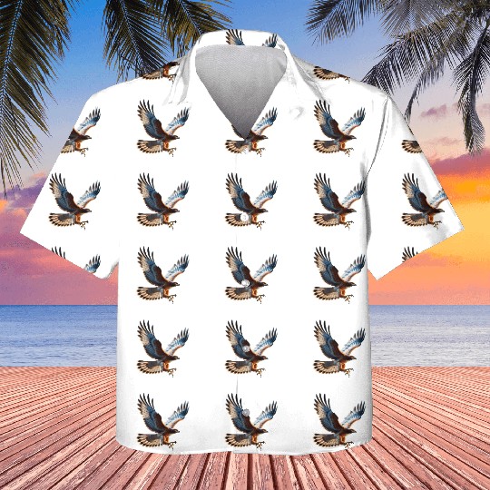 Majestic Hawk Flight Kids Hawaiians