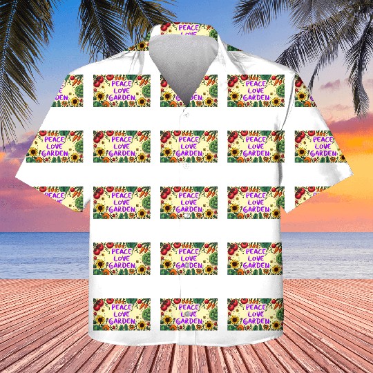 Peace, Love, Garden Kids Hawaiians