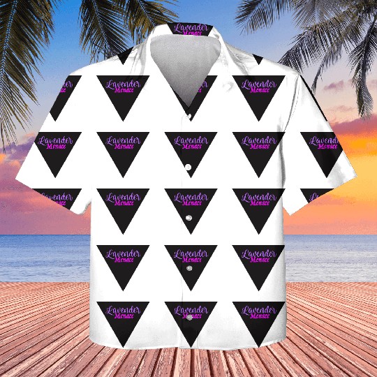 Lavender Menace Black Triangle Kids Hawaiians
