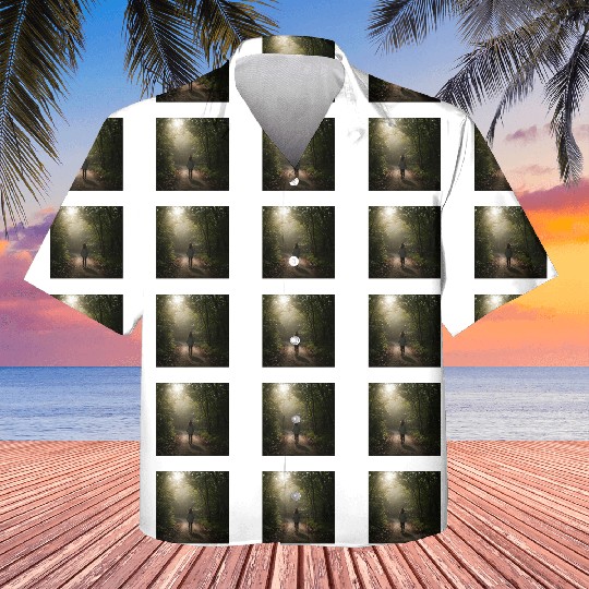 Enchanted Forest Path Illustration Kids Hawaiians