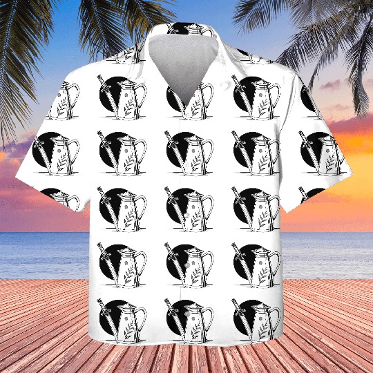 a milk frothing pitcher with a katana Kids Hawaiians