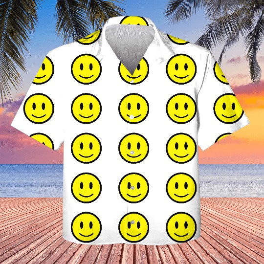 Smiley Face Icon 2c Kids Hawaiians