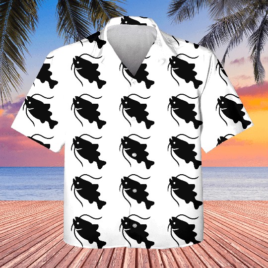 Catfish Silhouette Kids Hawaiians