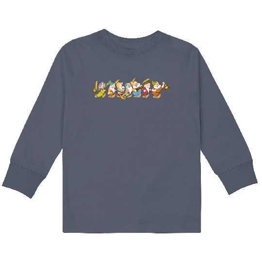 Seven Dwarfs Kids Long Sleeve T Shirts, Seven Dwarfs, Disney Group