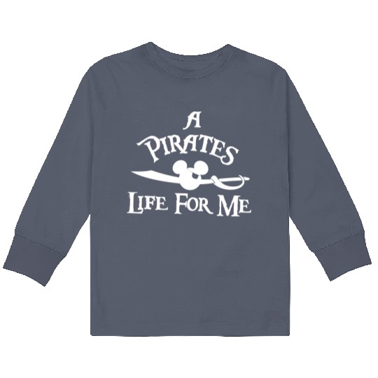 Disney Cruise Pirates Kids Long Sleeve T-Shirts Kids Long Sleeve T-Shirts, A