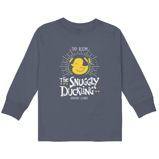 The Snuggly Duckling Kids Long Sleeve T Shirts, Tangled Movie Kids Long Sleeve T Shirts, Disney Fan Kids Long Sleeve T Shirts, Gift Idea