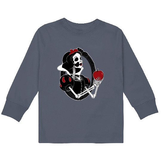 Disney Princess Kids Long Sleeve T Shirts, Snow White Disney Halloween Kids Long Sleeve T Shirts