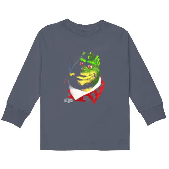 90s Dinosaurs TV Show Promo Kids Long Sleeve T Shirts. Vintage 1990s Jim Henson Disney Dinosaurs Kids Long Sleeve T Shirts