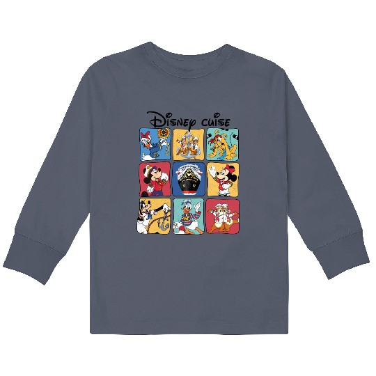 Disney Cruise Kids Long Sleeve T Shirts, Disney Family Matching Cruise Kids Long Sleeve T Shirts, Disney Cruise Vacation Kids Long Sleeve T Shirts