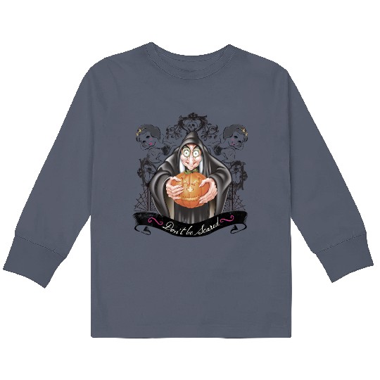 Discover Disney Snow White Evil Queen Dont Be Scared Grap Kids Long Sleeve T-Shirts