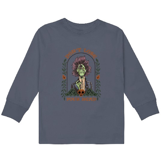 Discover Disney Hocus Pocus 2 Dont Lose Your Head Kids Long Sleeve T-Shirts