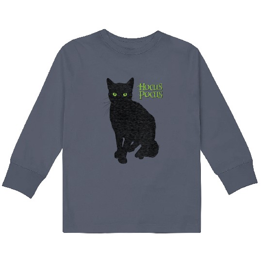 Discover Womens Disney Hocus Pocus Thakery Binx Halloween Kids Long Sleeve T-Shirts