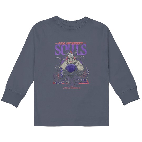 Discover Disney The Little Mermaid Ursula Crystal Ball Se Kids Long Sleeve T-Shirts