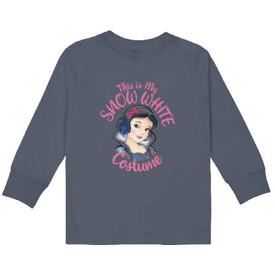 Discover Disney Snow White This Is My Costume Halloween P Kids Long Sleeve T-Shirts