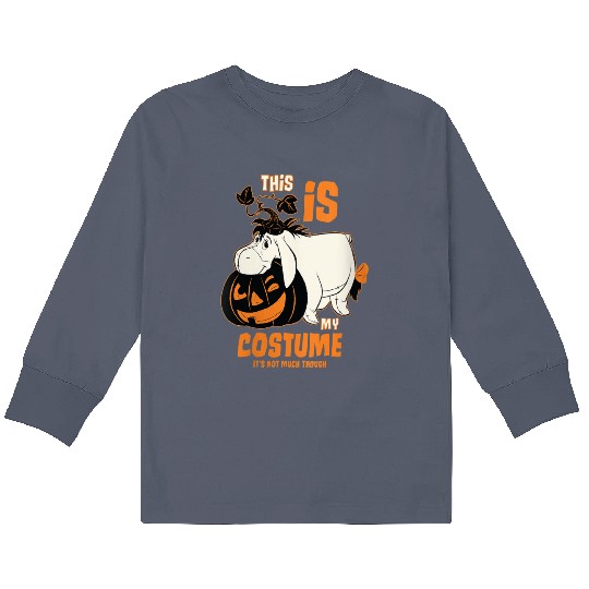 Disneys Winnie the Pooh Eeyore This is my Costum Kids Long Sleeve T-Shirts