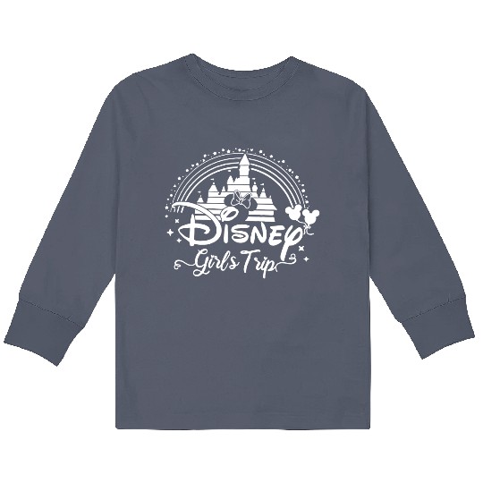 Girls Trip Kids Long Sleeve T Shirts, Disney Trip Kids Long Sleeve T Shirts