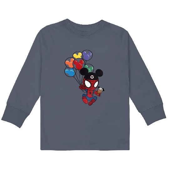Spider Man Disney Kids Long Sleeve T Shirts ,Disney Balloons Kids Long Sleeve T Shirts , Disney Marvel Kids Long Sleeve T Shirts, Marvel Family Kids Long Sleeve T Shirts , Disney Trip 2023.