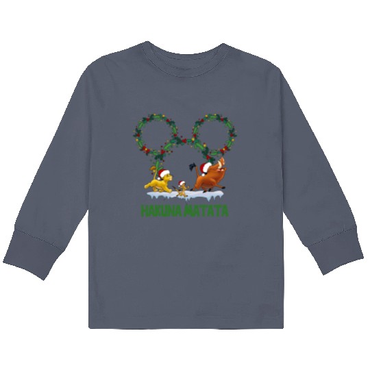 Animal Kingdom Christmas Kids Long Sleeve T Shirts, Disney Christmas Kids Long Sleeve T Shirts, Animal Kingdom matching Kids Long Sleeve T Shirts
