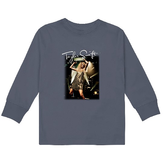 Vintage Tay.lor S.wi.ft Fearless Tour Kids Long Sleeve T Shirts