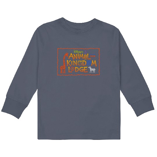 Animal Kingdom Lodge Kids Long Sleeve T Shirts, Disneyland Kids Long Sleeve T Shirts, Disney Family Kids Long Sleeve T Shirts