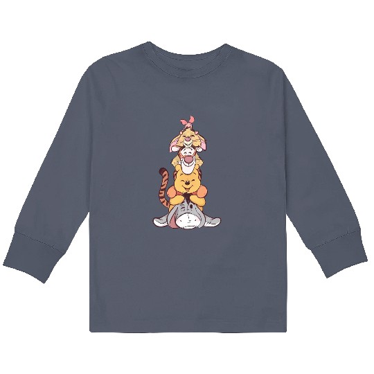 Discover Retro Disney Winnie The Pooh Kids Long Sleeve T Shirts, The Pooh and Friends Kids Long Sleeve T Shirts