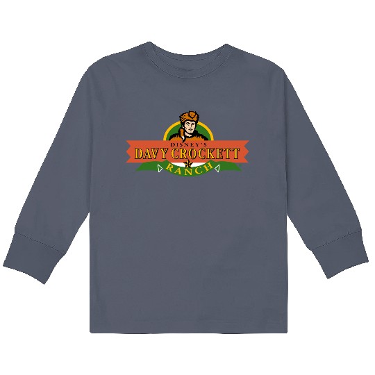 disneys davy crockett ranch hotel Kids Long Sleeve T-Shirts
