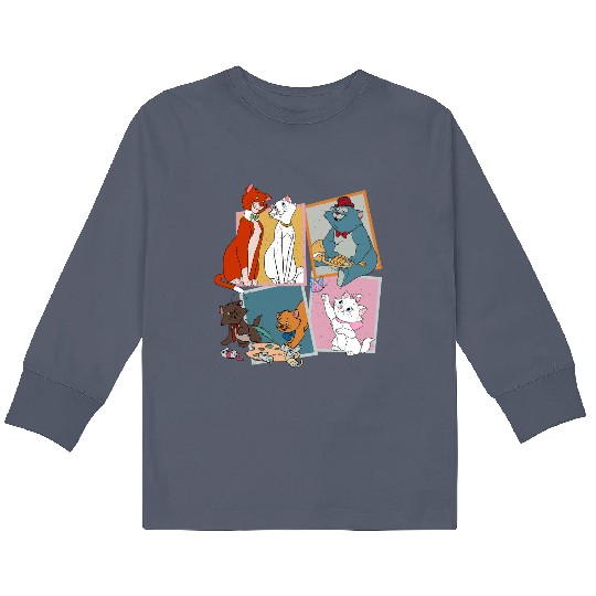 Discover Disney The Aristocats Group Characters Kids Long Sleeve T Shirts