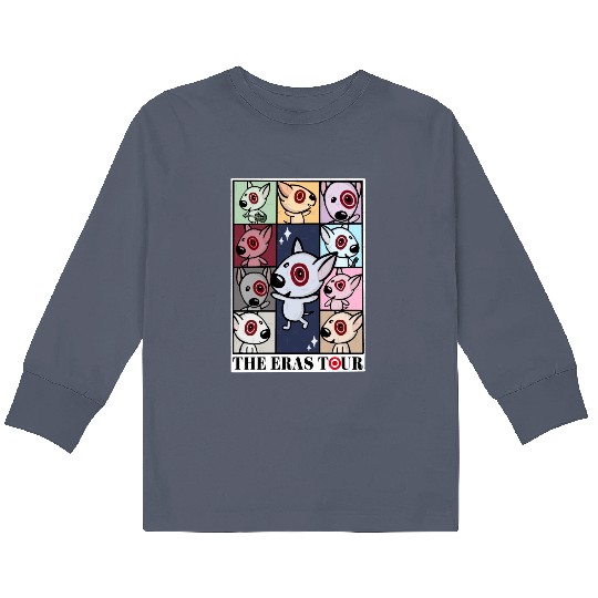 Eras Tour Bullseye Kids Long Sleeve T-Shirts