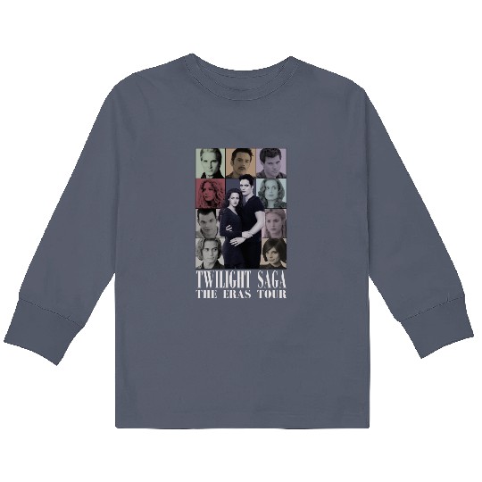 Twilight the Eras Saga  Kids Long Sleeve T Shirts, Twilight X Eras Tour Eras Tour Print