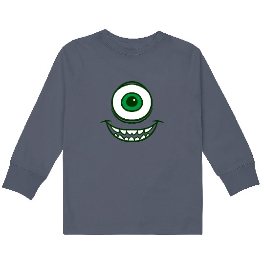 Disney Monsters Inc. Mike Wazowski Halloween Kids Long Sleeve T Shirts