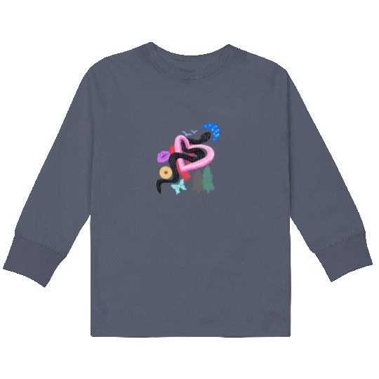 TaylorSwift eras inspired logo Kids Long Sleeve T-Shirts