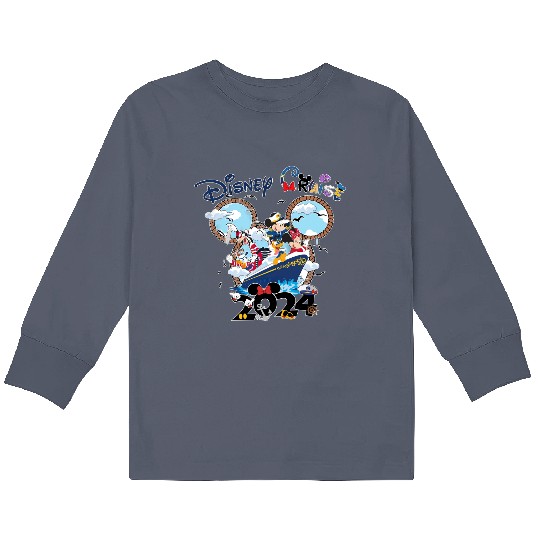 Disney Cruise Family 2023, Disney Cruise Group Kids Long Sleeve T Shirts, Disney Family Kids Long Sleeve T Shirts, Disney 2023 Kids Long Sleeve T Shirts