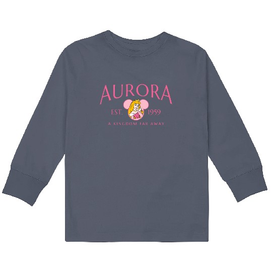 Disney Princess Kids Long Sleeve T Shirts, Princess Aurora Kids Long Sleeve T Shirts, Sleeping Beauty Kids Long Sleeve T Shirts