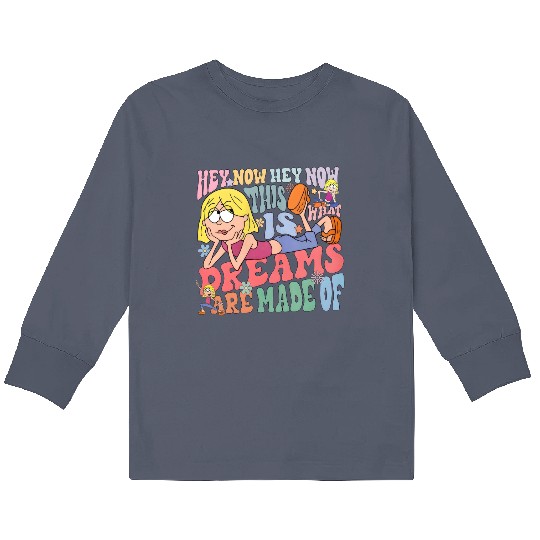 Disney Cute Lizzie McGuire Kids Long Sleeve T Shirts, This Is What Dreams Are Made Of Retro Kids Long Sleeve T Shirts, Disneyland Kids Long Sleeve T Shirts