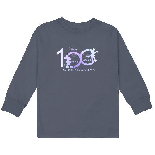 Disney 100 Years Of Wonder Kids Long Sleeve T Shirts, 100 Year Anniversary, Disney 100th Kids Long Sleeve T Shirts
